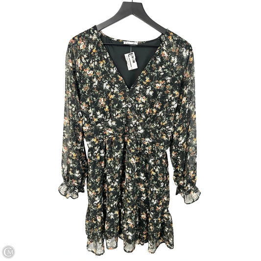 Dress Casual Short By Dex In Floral Print, Size: L
