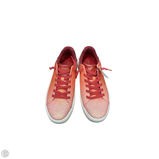 Shoes Sneakers By Skechers In Orange & Pink, Size: 9.5
