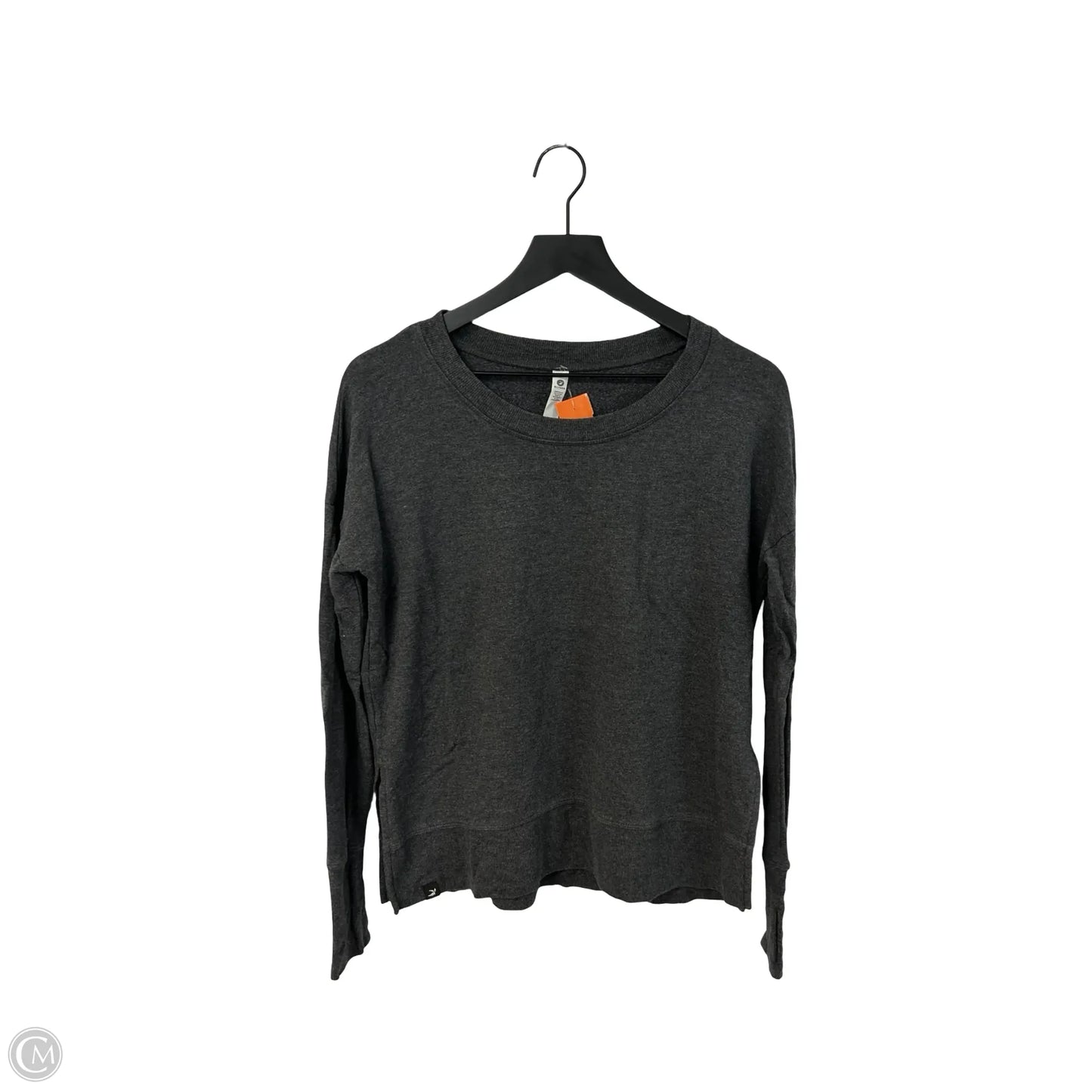 Sweatshirt Crewneck By Glyder In Grey, Size: M