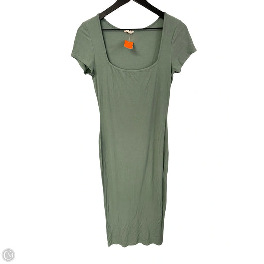 Dress Casual Maxi By See You Monday In Green, Size: Xl