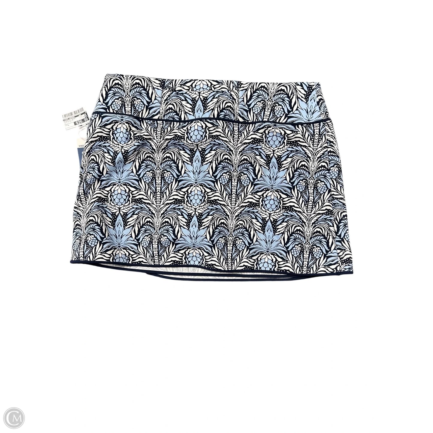 Athletic Skort By Tommy Bahama In Blue & White, Size: L