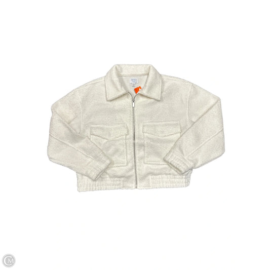 Jacket Other By Time And Tru In White, Size: L