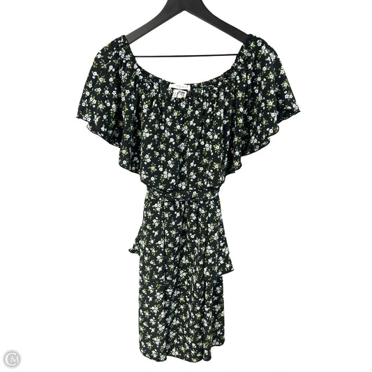 Dress Casual Short By Clothes Mentor In Floral Print, Size: L