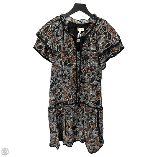 Dress Casual Short By Cmc In Black & Brown, Size: M