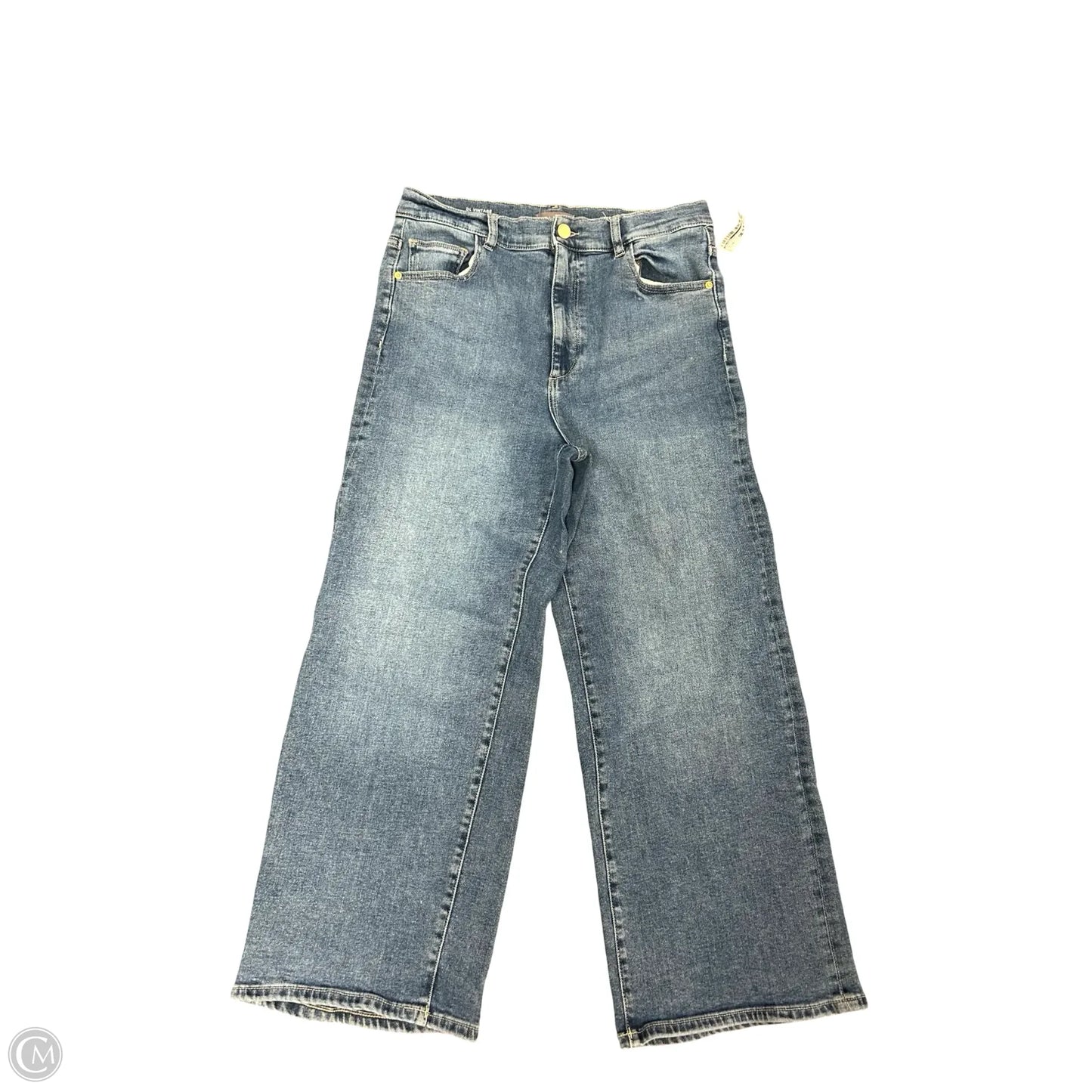 Jeans Wide Leg By Dl1961 In Blue Denim, Size: 10