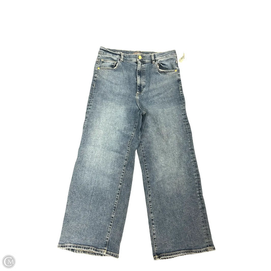 Jeans Wide Leg By Dl1961 In Blue Denim, Size: 10