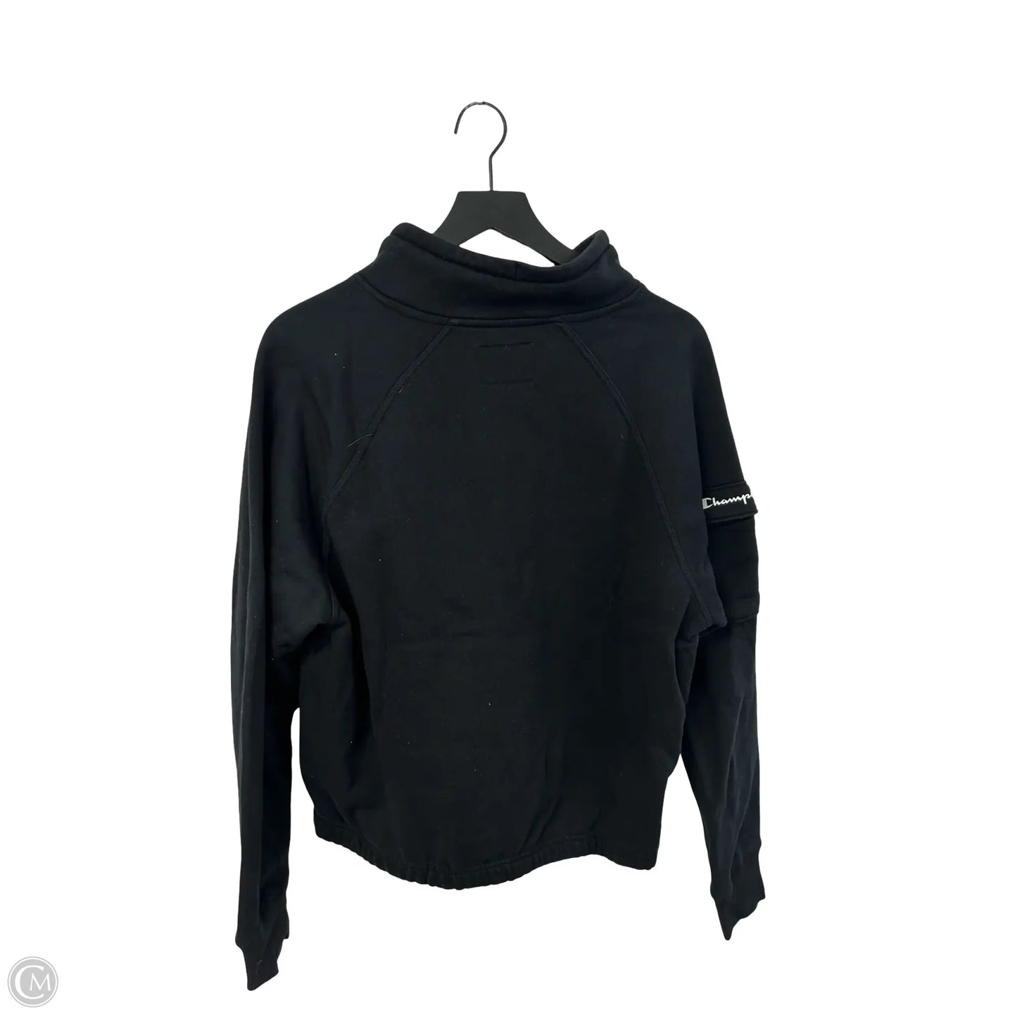 Sweatshirt Collar By Champion In Black, Size: Xl
