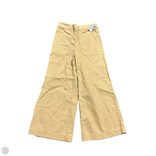 Pants Cropped By Nicole By Nicole Miller In Yellow, Size: 4