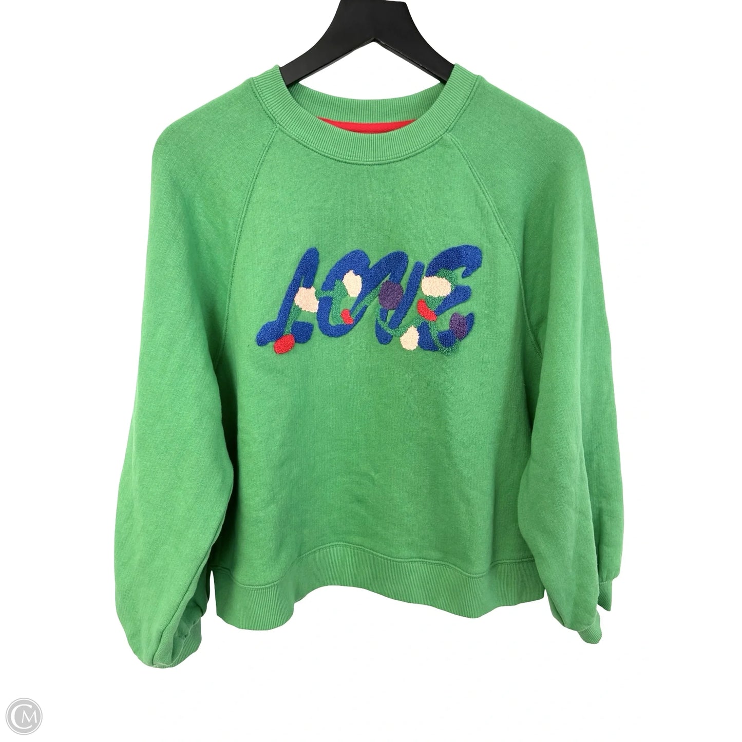 Sweatshirt Crewneck By Cmc In Green, Size: L