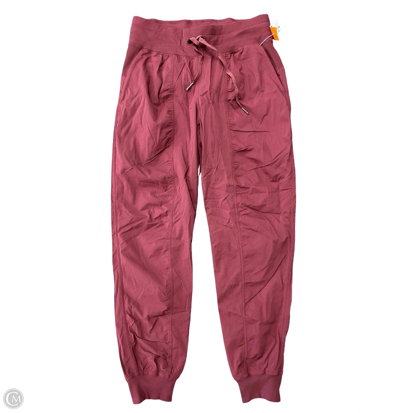 Athletic Pants By Lululemon In Maroon, Size: 6