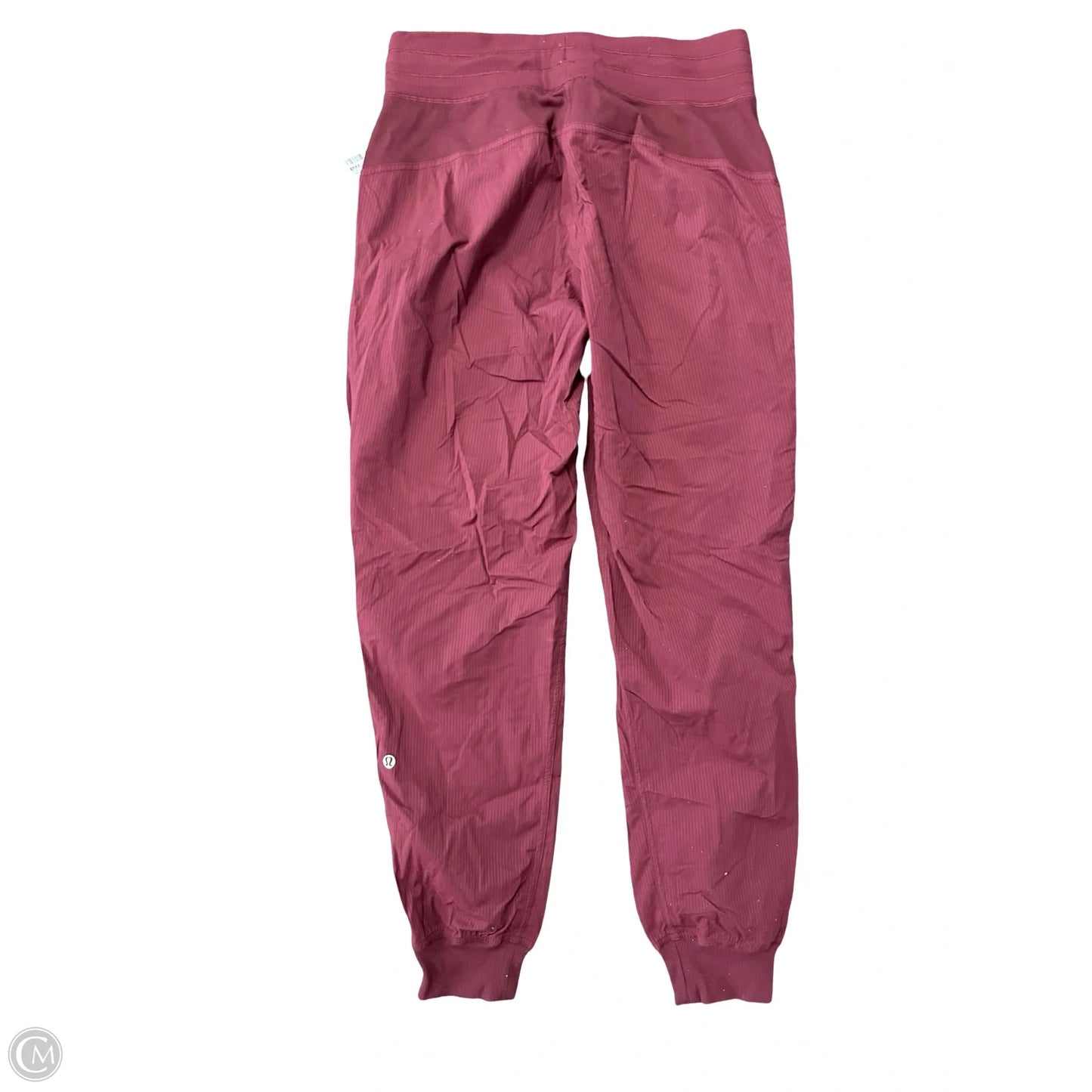 Athletic Pants By Lululemon In Maroon, Size: 6