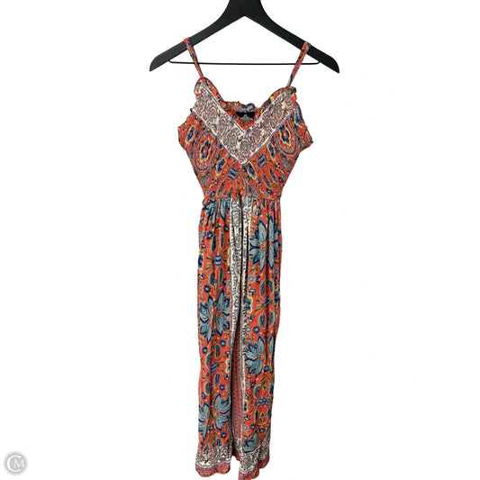 Dress Casual Maxi By Angie In Multi-colored, Size: M