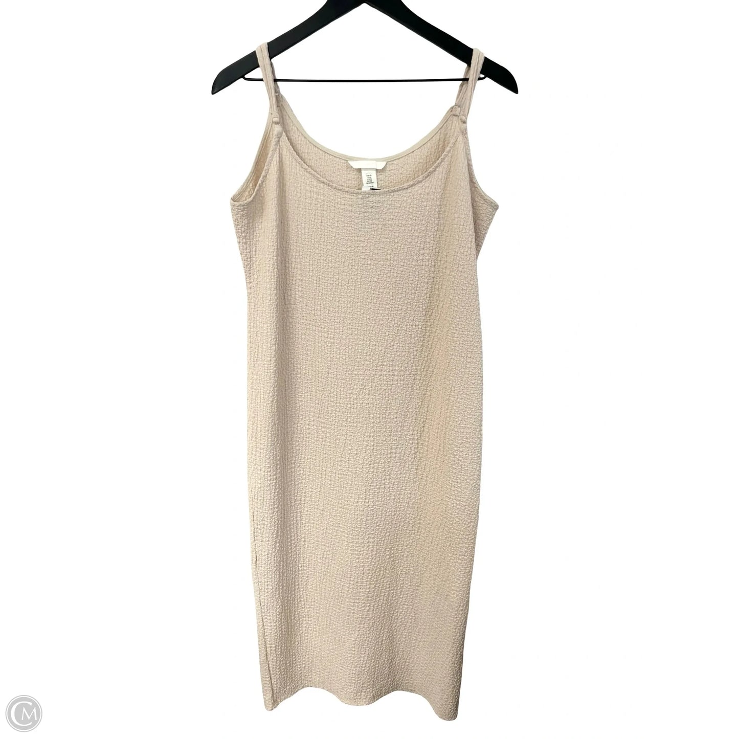 Dress Casual Maxi By H&m In Cream, Size: Xl