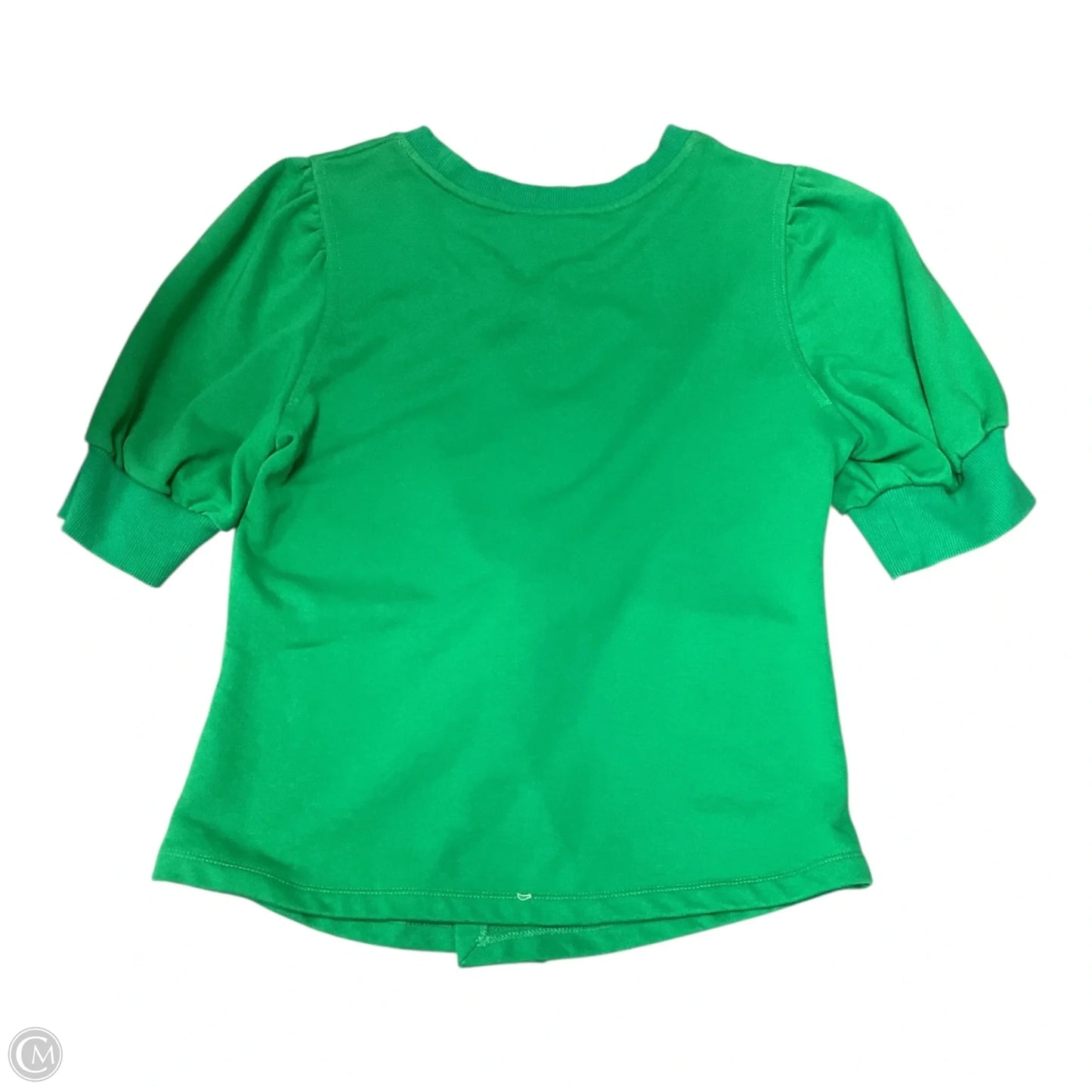 Top Short Sleeve By Entro In Green, Size: M