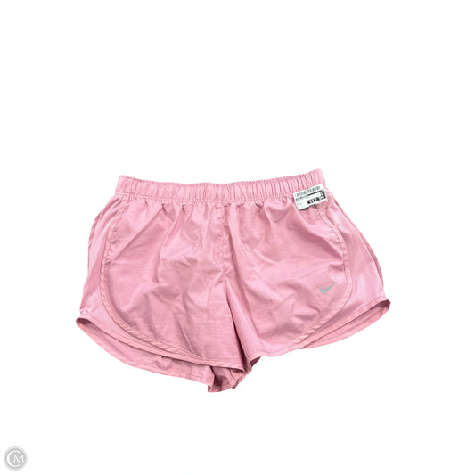 Athletic Shorts By Nike Apparel In Pink, Size: L