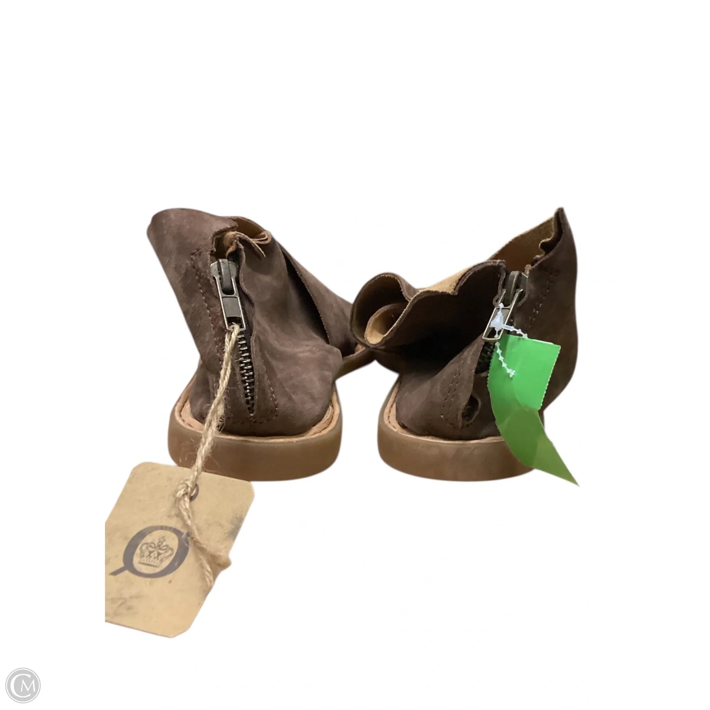 Sandals Flats By Born In Bronze, Size: 9