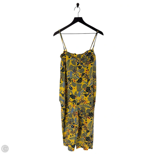 Jumpsuit By Adora In Floral Print, Size: M