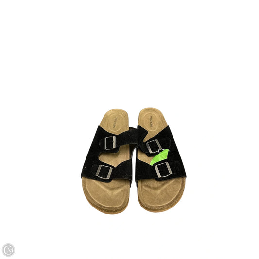 Sandals Flats By Maurices In Black, Size: 11