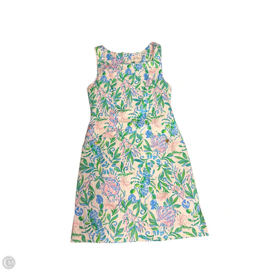 Dress Designer By Lilly Pulitzer In Floral Print, Size: 10