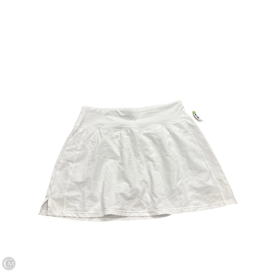 Athletic Skort By Cme In White, Size: Xl