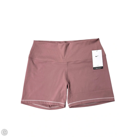 Athletic Shorts By Nike Apparel In Pink, Size: Xl