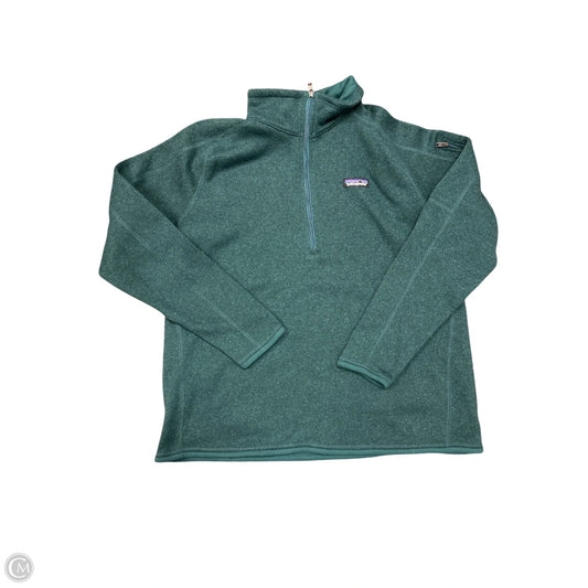 Sweatshirt Collar By Patagonia In Green, Size: Xxl