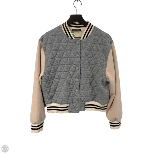 Jacket Other By Thml In Cream & Grey, Size: M