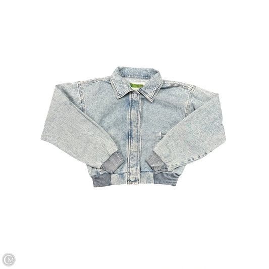 Jacket Denim By Celebrity Pink In Blue Denim, Size: Xs