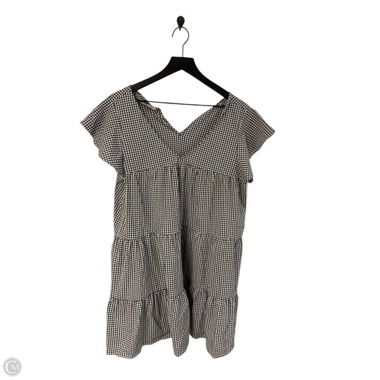 Dress Casual Short By Mi Ami In Black & White, Size: L