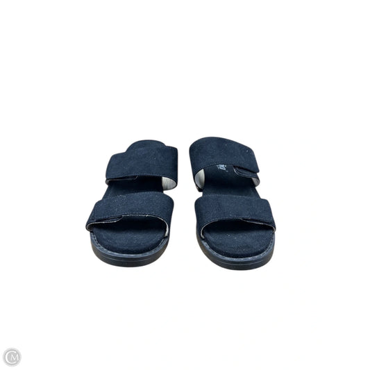 Sandals Heels Block By Life Stride In Black, Size: 6