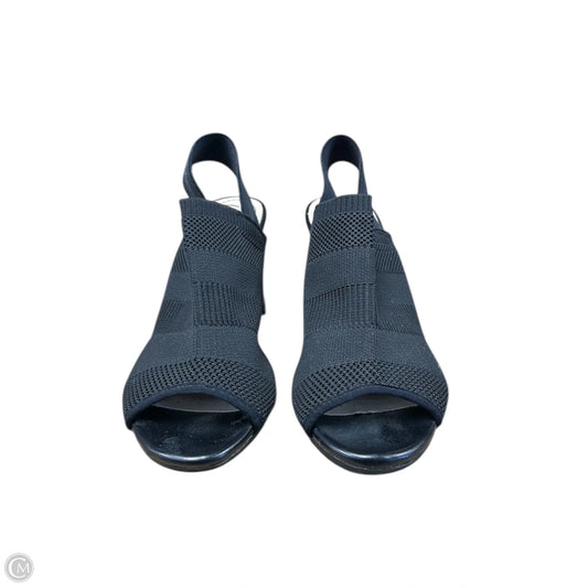 Sandals Heels Block By Alegria In Black, Size: 6