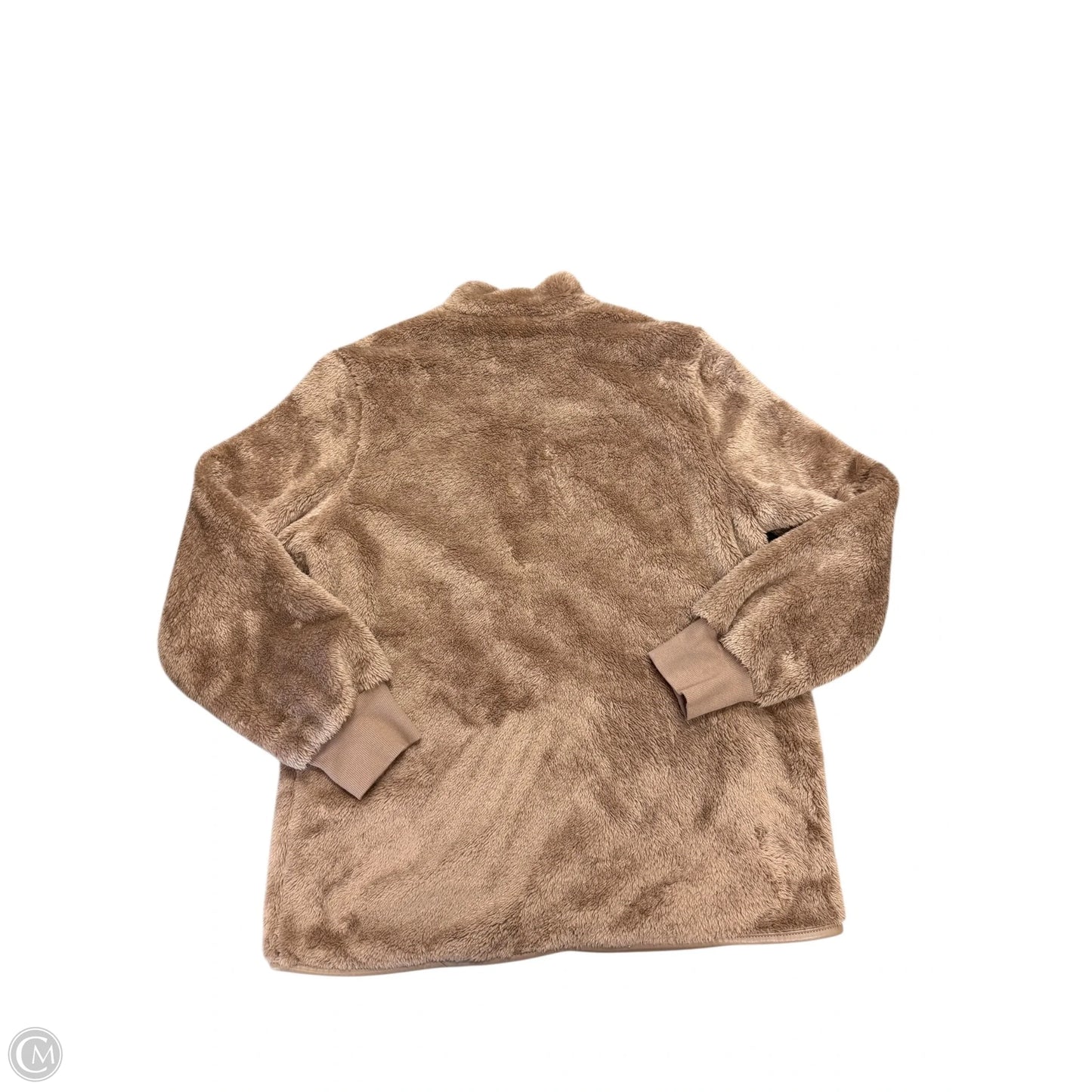 Jacket Faux Fur & Sherpa By Cabi In Brown, Size: S