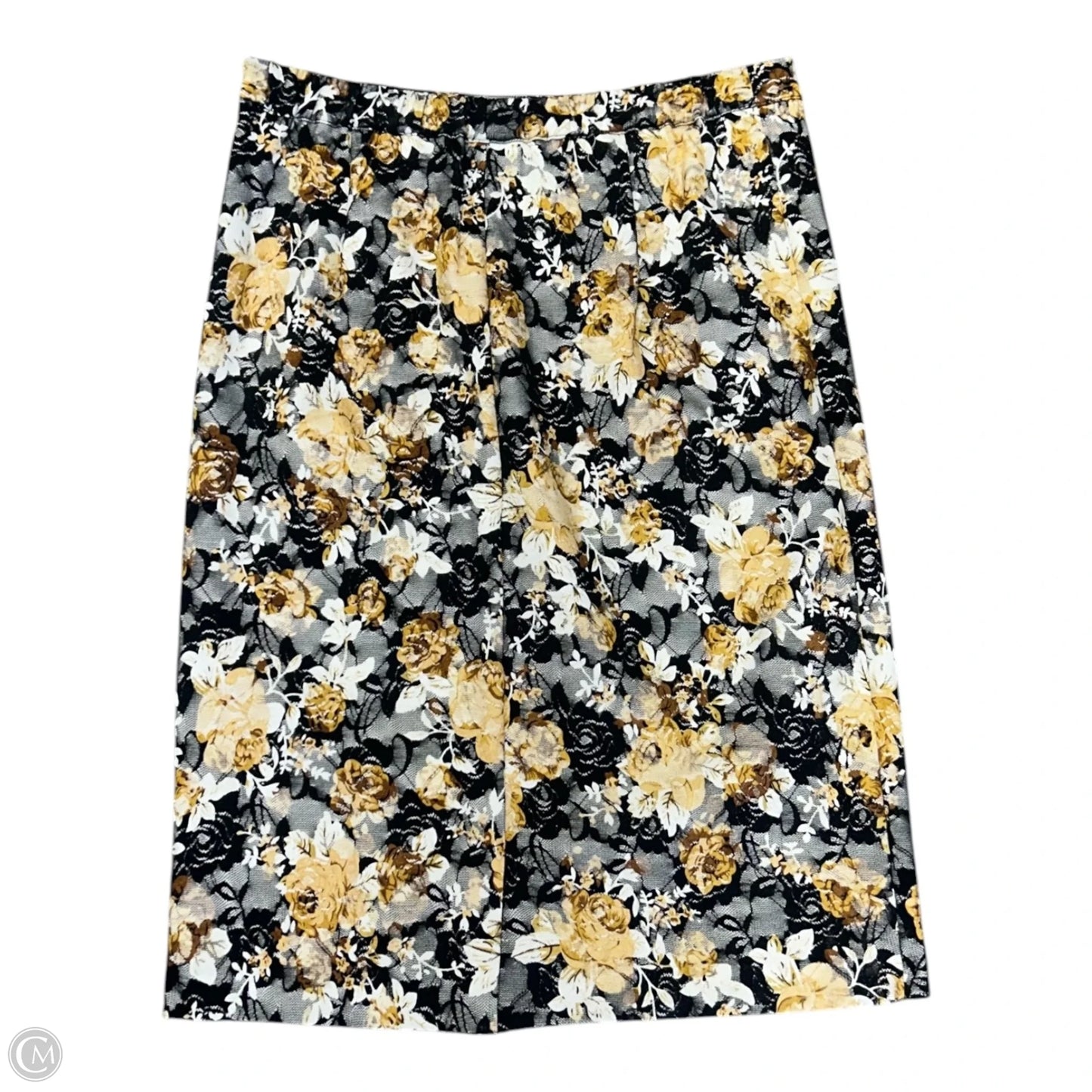 Skirt Mini & Short By Cme In Floral Print, Size: M