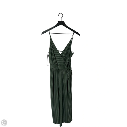 Jumpsuit By Kaileigh In Green & White, Size: M