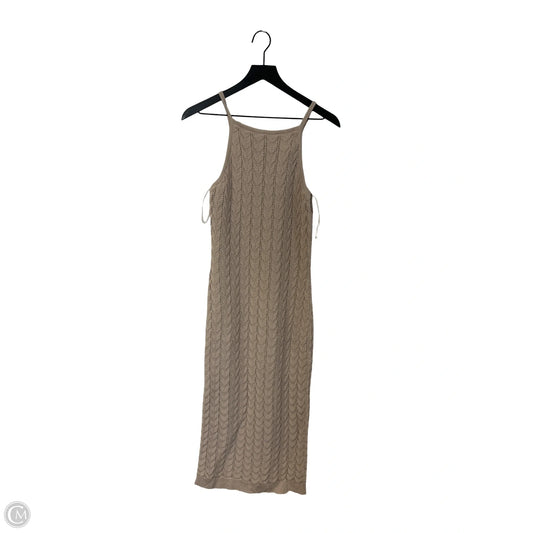 Dress Casual Maxi By Z Supply In Tan, Size: M