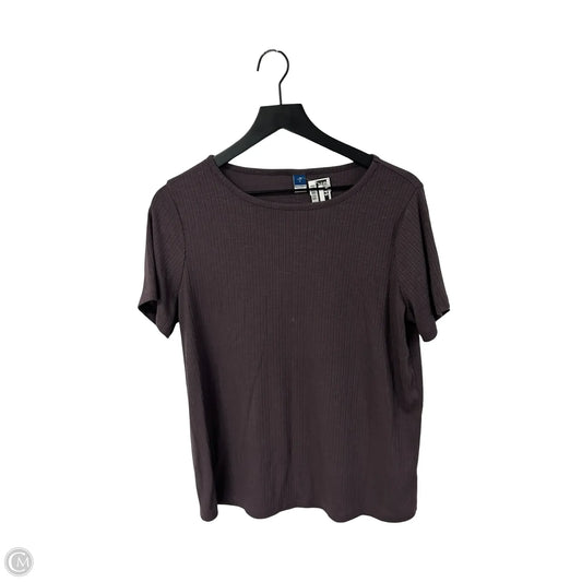 Top Short Sleeve Basic By Old Navy In Purple, Size: M