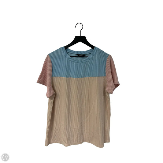 Top Short Sleeve By Dokotoo In Multi-colored, Size: Xl