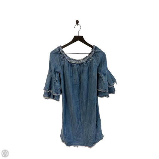 Dress Casual Short By Boston Proper In Blue Denim, Size: S