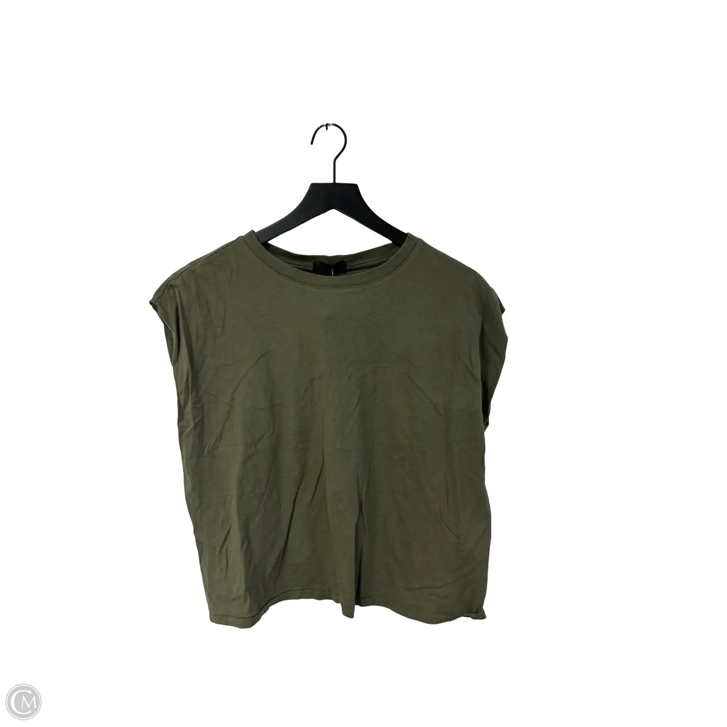 Top Short Sleeve Basic By Cmc In Green, Size: S
