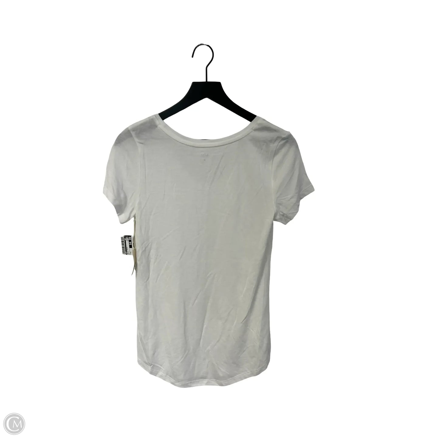 Top Short Sleeve Basic By Ana In White, Size: M