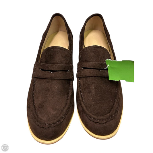 Shoes Heels Block By Cmf In Brown, Size: 7