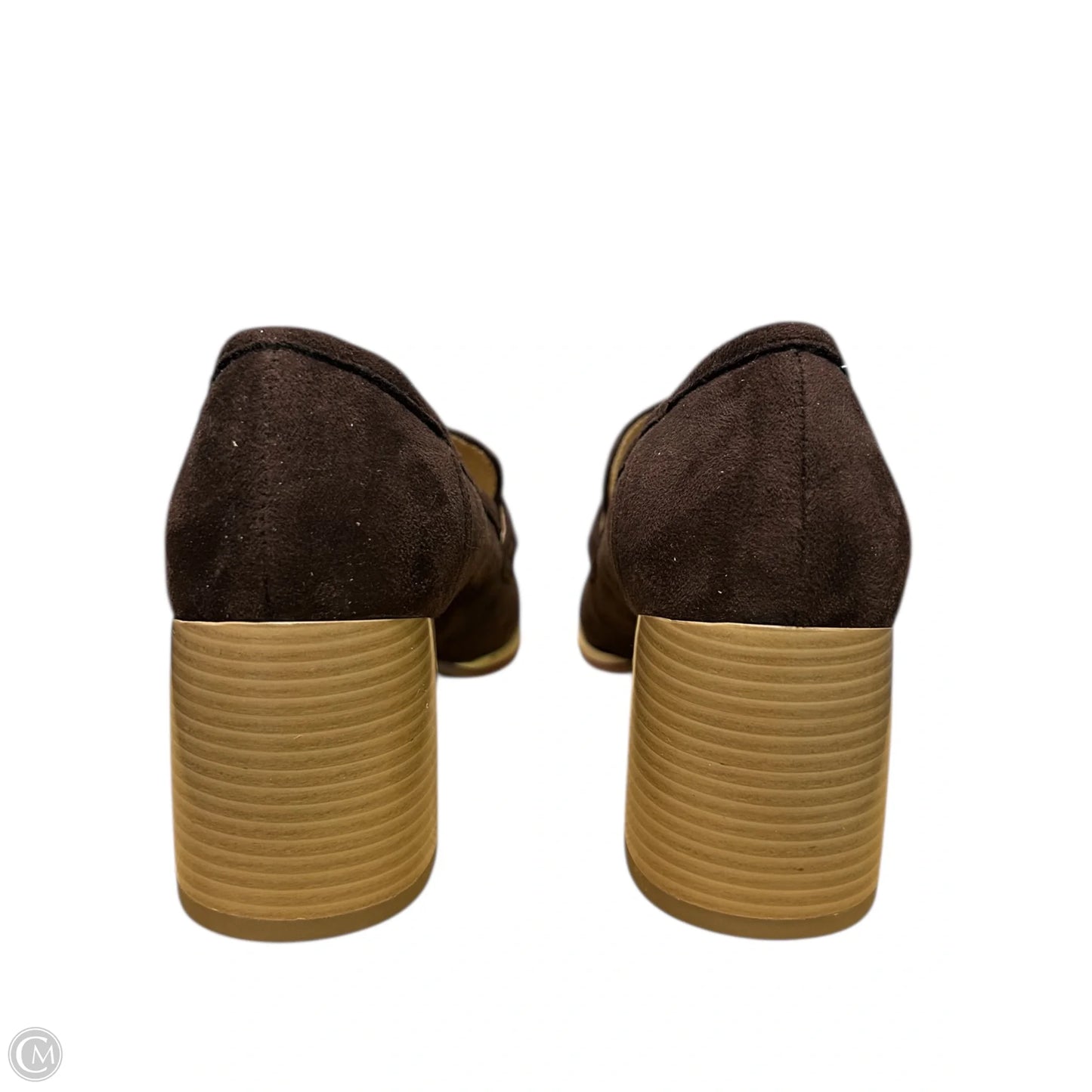 Shoes Heels Block By Cmf In Brown, Size: 7