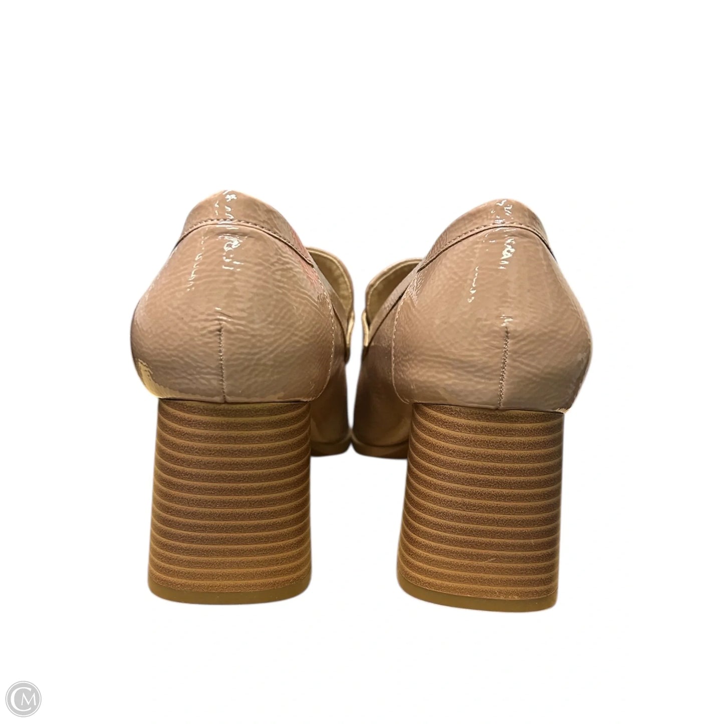 Shoes Heels Block By Journee In Tan, Size: 6