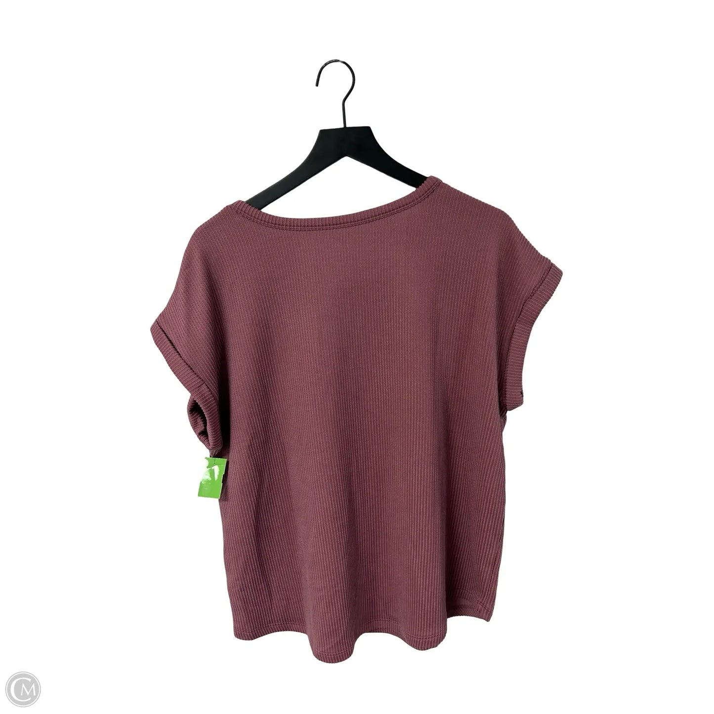 Top Short Sleeve By Maurices In Pink, Size: L