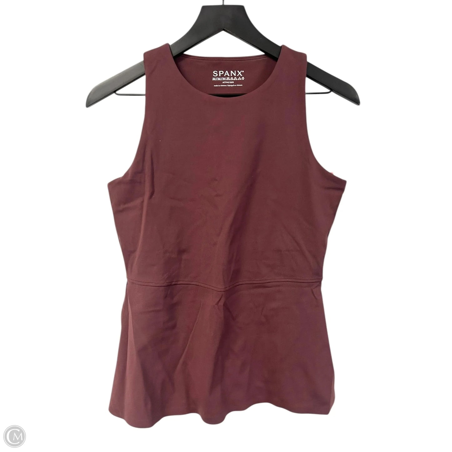 Athletic Tank Top By Spanx In Brown, Size: M
