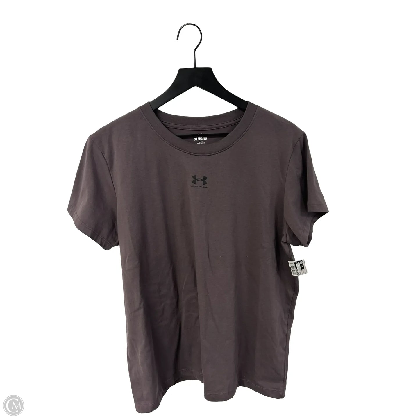 Top Short Sleeve By Under Armour In Purple, Size: Xl