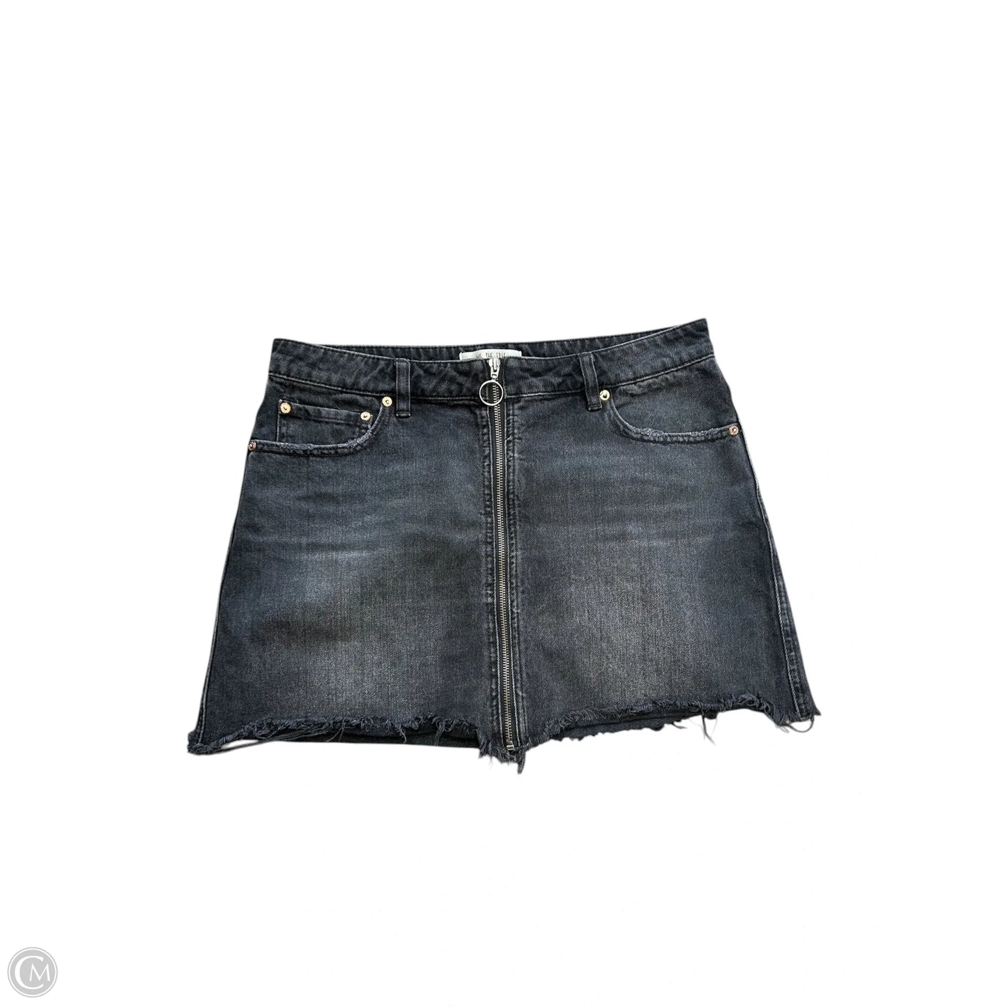 Skirt Mini & Short By We The Free In Black Denim, Size: 12