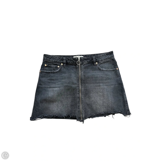 Skirt Mini & Short By We The Free In Black Denim, Size: 12