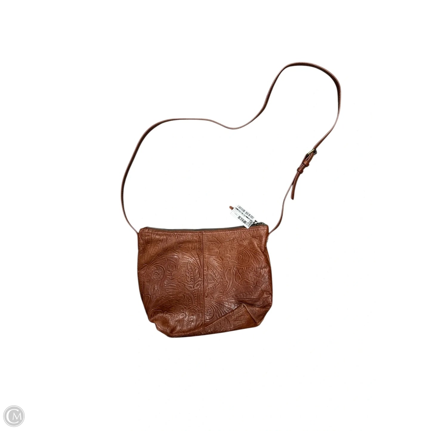 Crossbody Leather By Clothes Mentor, Size: Small