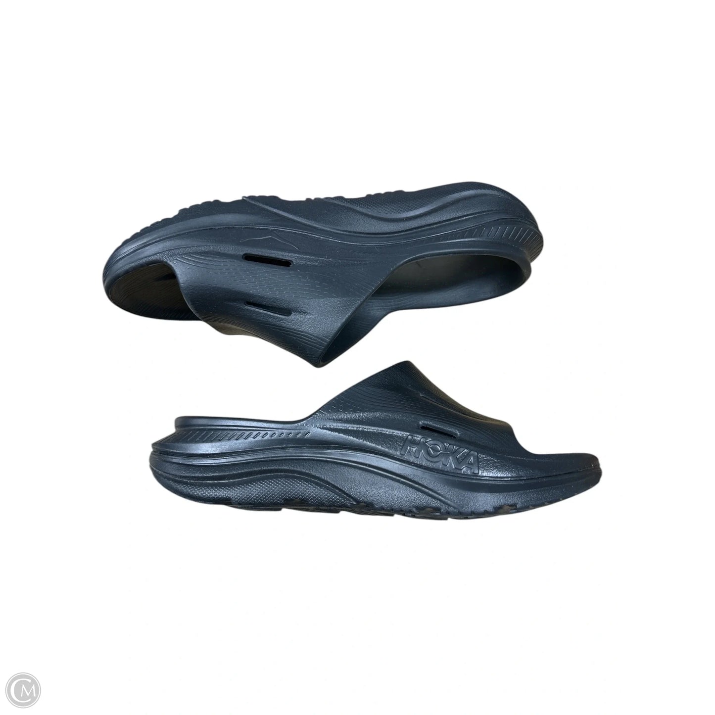 Sandals Flats By Hoka In Black, Size: 9
